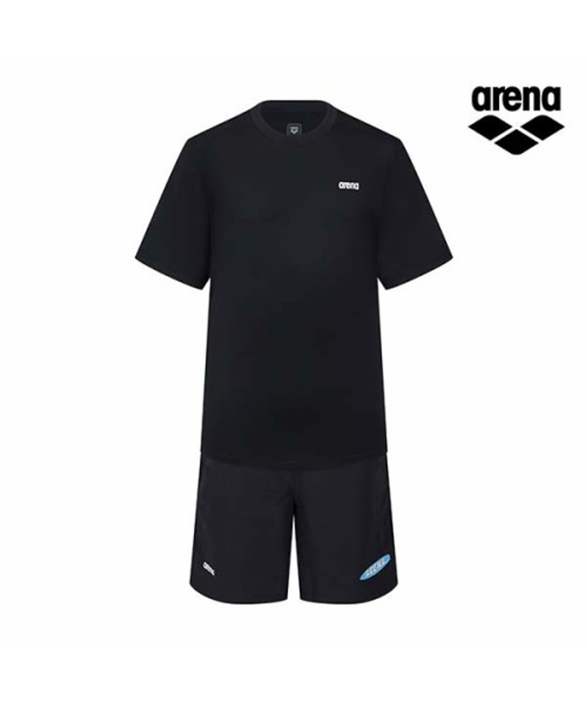 아레나 키즈(ARENA KIDS) ARENA x 전황일 남아동 래쉬가드 세트 A6BB1BS92BLK