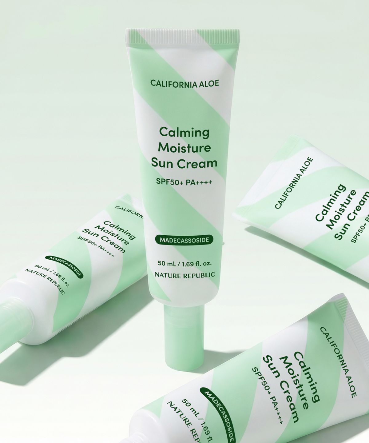 네이처리퍼블릭(NATURE REPUBLIC) 캘리포니아 알로에 진정 수분 선크림 SPF50+PA++++