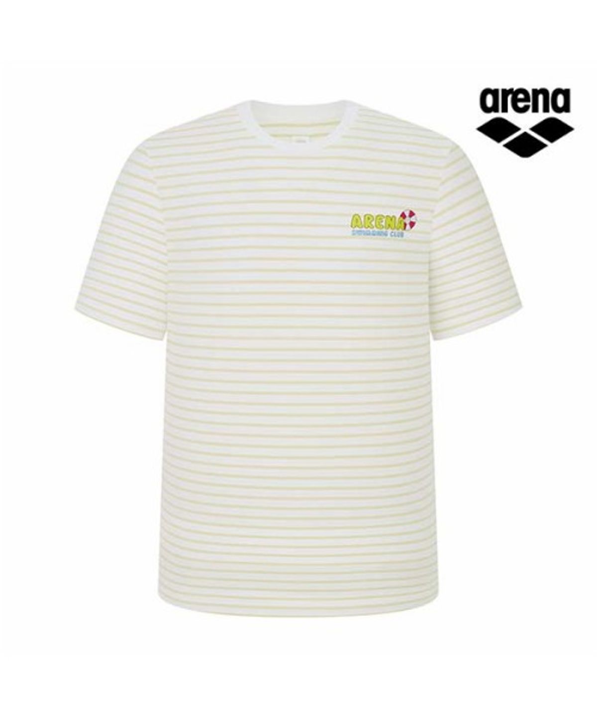 아레나(ARENA) ARENA x 전황일 유니 스트라이프 래쉬가드 A6BC1RR93LYL