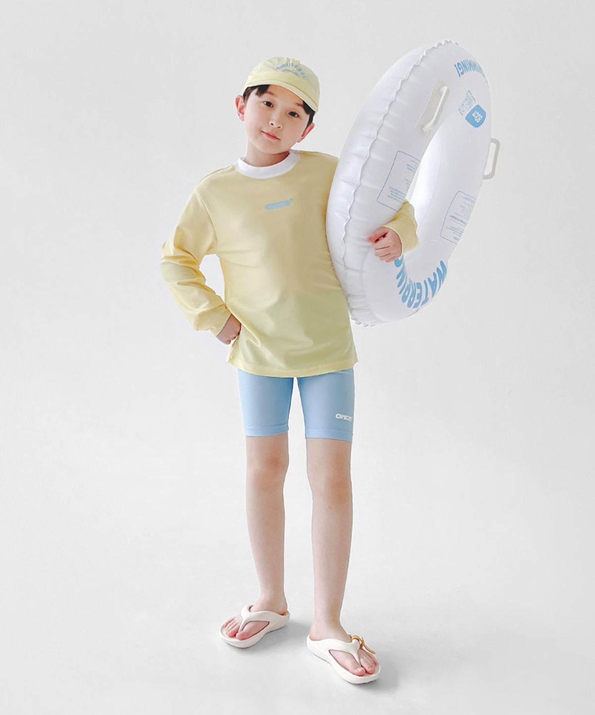 베리클로젯(BERRYCLOSET) ONCE 하프 워터 레깅스