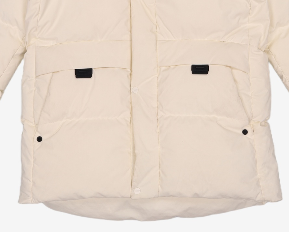 빈폴 스포츠(BEANPOLE SPORT) 아이보리 여성 스트레치 미드 다운 패딩 (BO9X38C210) 85