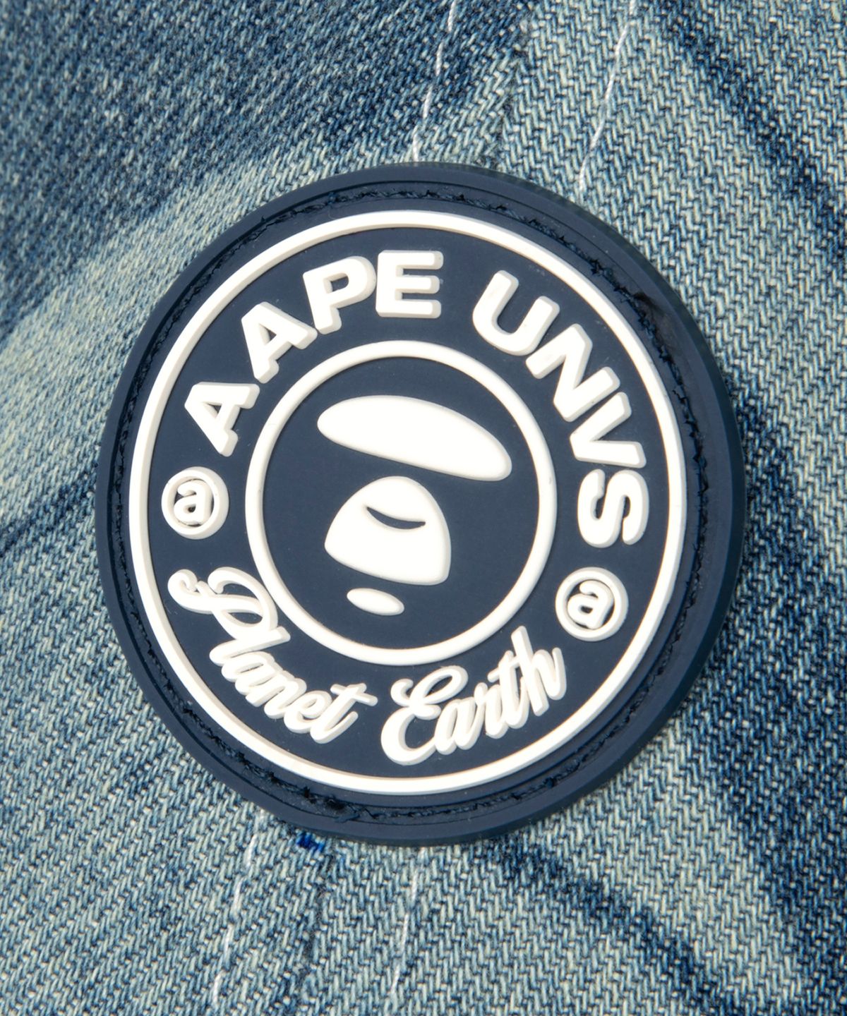 에이프(AAPE) AAPEUNVS 카모 볼캡 - 블루:옐로우 / AAPCPM5386XXQBLR
