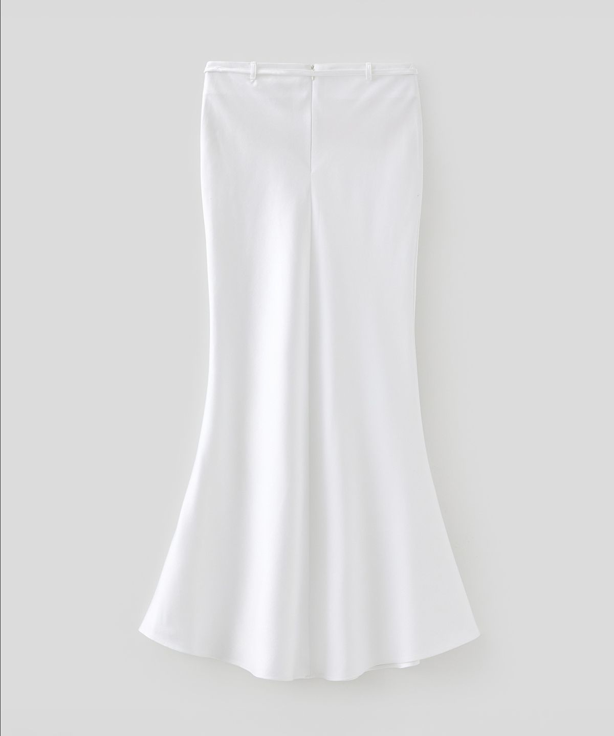 로우넬라인(LOW NELLINE) CAMPBELL’S LOUISE SATIN SKIRT_WHITE