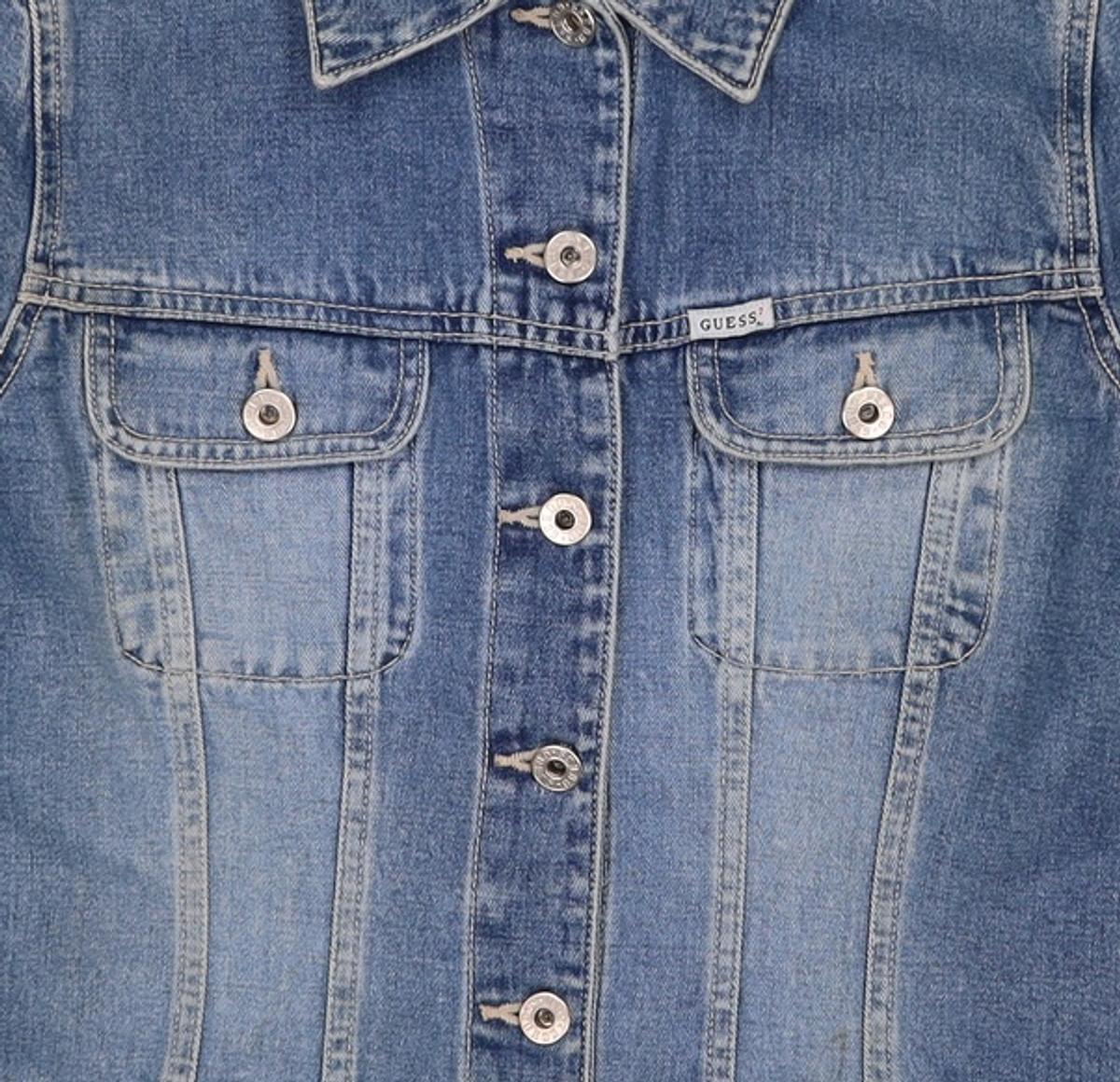 게스진(GUESS JEANS) 데님/트러커 재킷 90