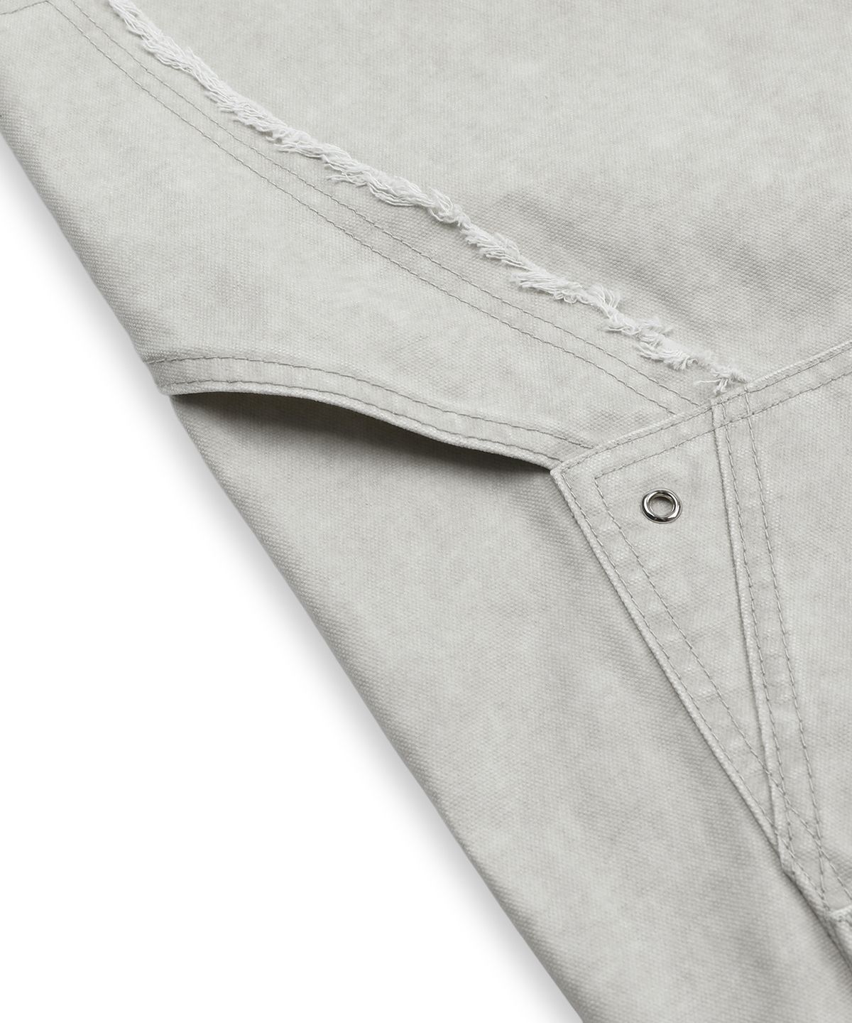 엑스톤즈(XTONZ) XP332 트와인 체인 버뮤다 코튼 팬츠 (WARM GRAY)