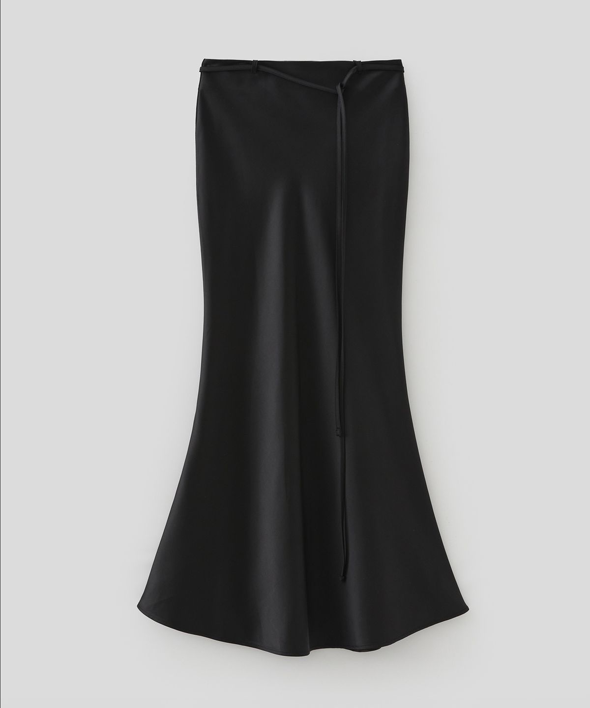 로우넬라인(LOW NELLINE) CAMPBELL’S LOUISE SATIN SKIRT_BLACK