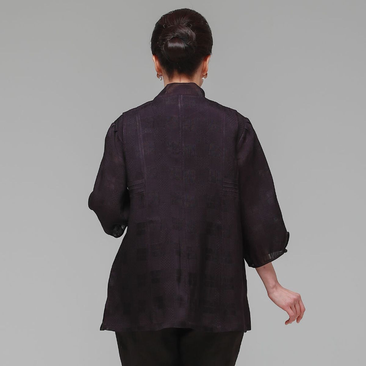 하랑한복(HARANG HANBOK) 시원드리 여름 여성 인견 조끼 보라