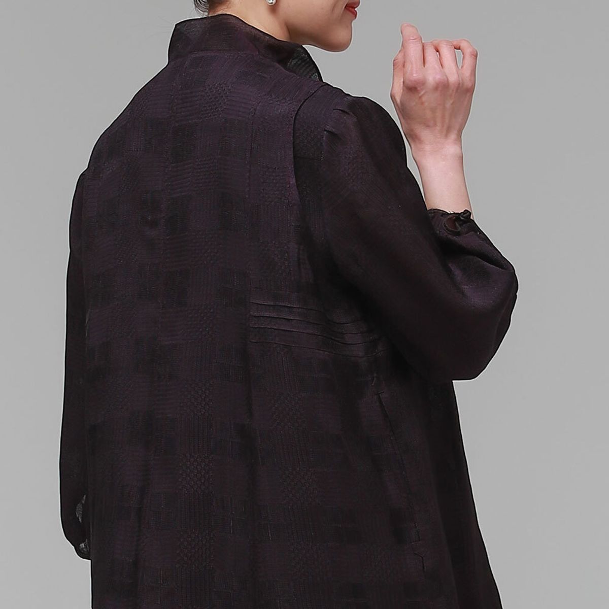 하랑한복(HARANG HANBOK) 시원드리 여름 여성 인견 조끼 보라