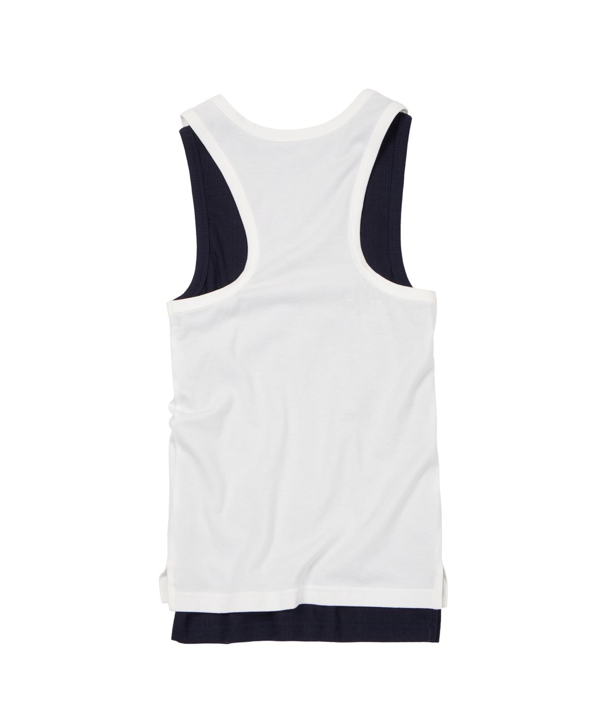 아캄(AAKAM) 2-Piece Layered Sleeveless (White)