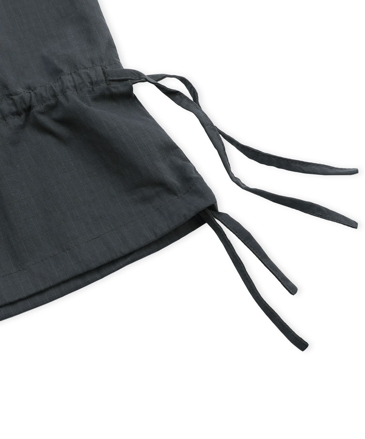 루나키후(RuNaKi'Hu') WXP099 키노코모리 물고기 고리 체크 배색 버뮤다 팬츠 (BLACK)