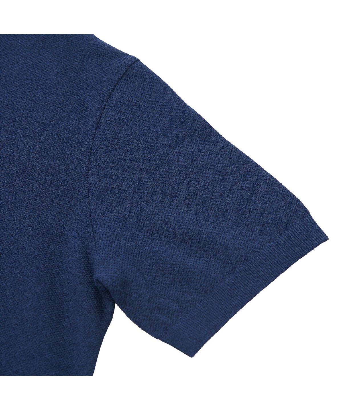 프로드셔츠(PRODESHIRT) 빈티지 린넨 피케 폴로 니트 (로열 블루)