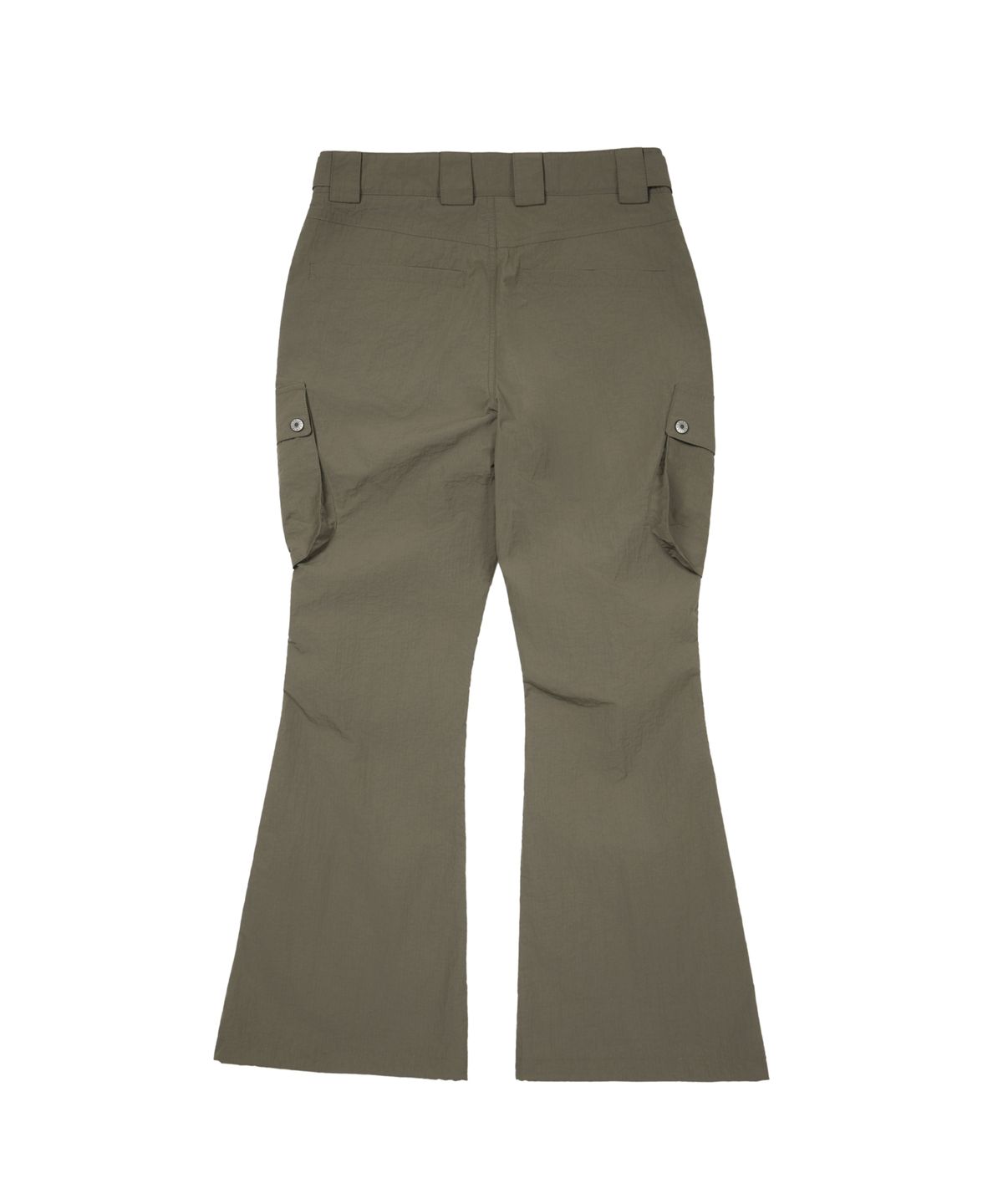 아캄(AAKAM) Flare Ripstop Cargo Pants (Khaki)