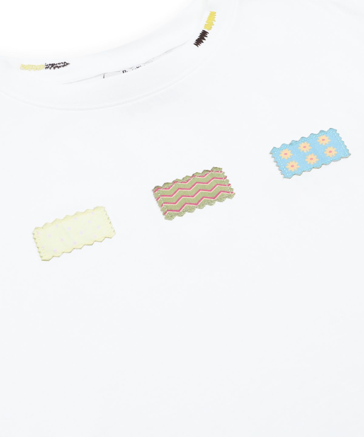 루나키후(RuNaKi'Hu') WXT104 찰나의 행복 조각 티셔츠 (WHITE)
