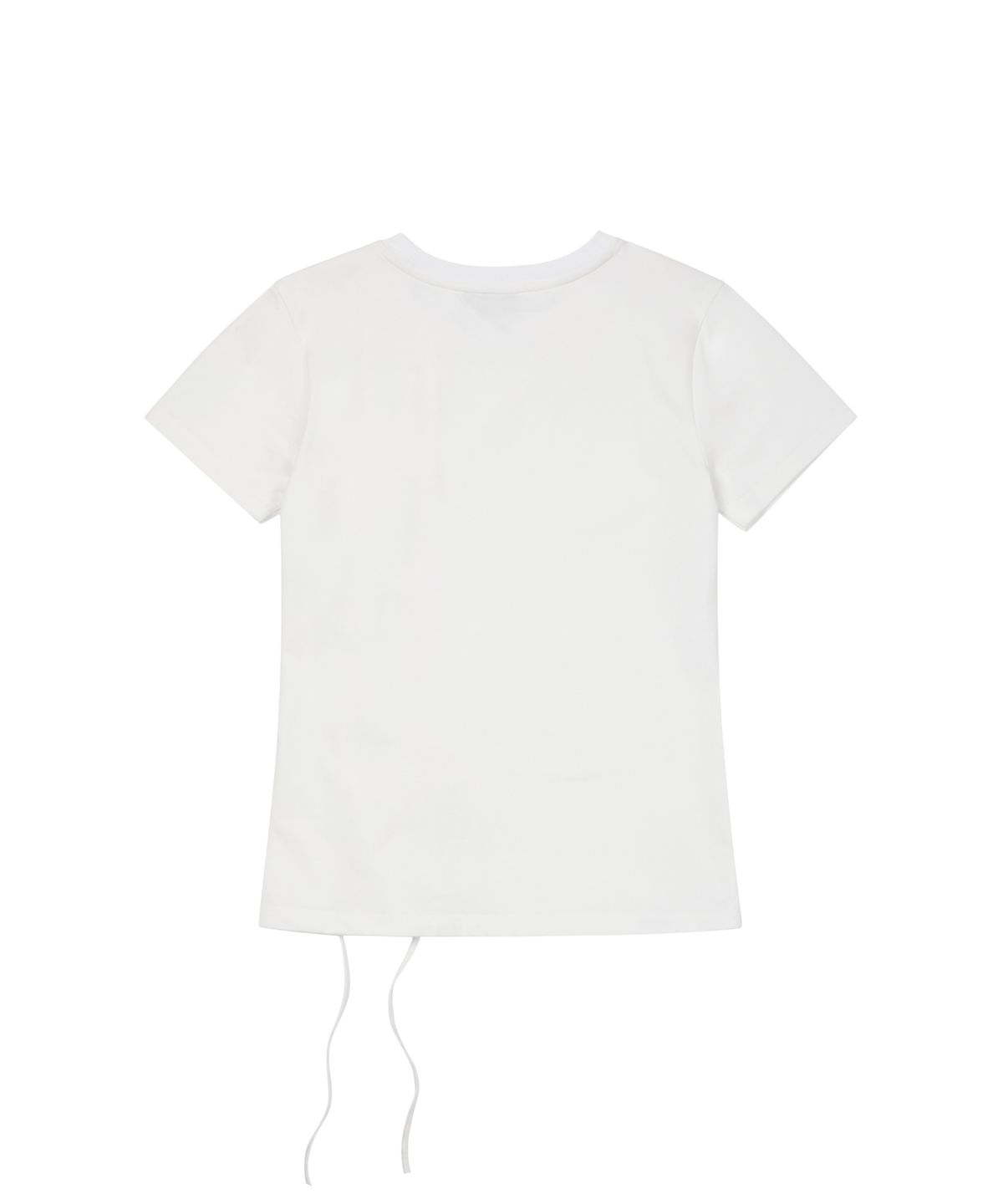 아캄(AAKAM) Eyelet Corset Half Top (White)