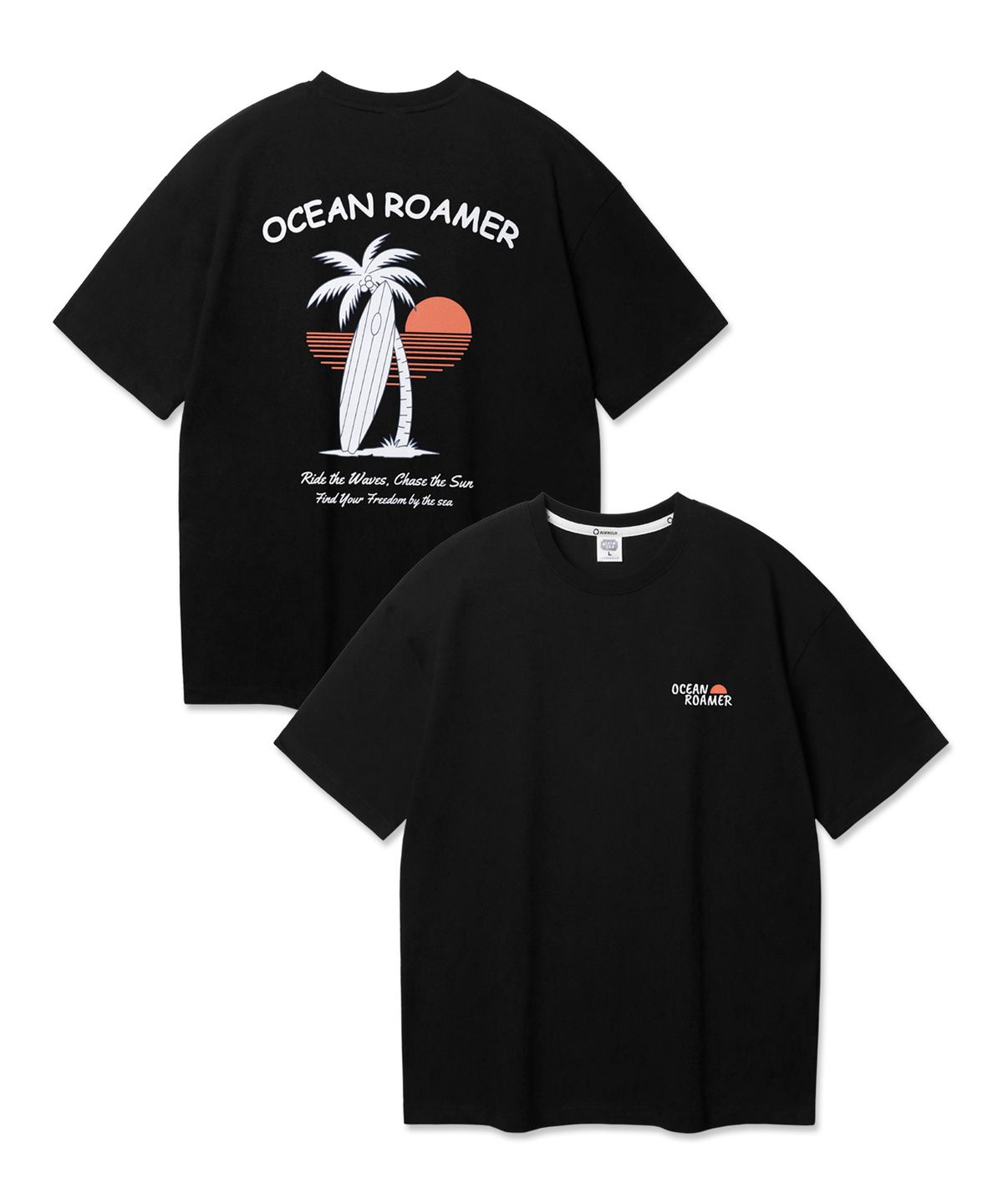앨빈클로(ALVINCLO) OCEAN ROAMER 반팔티셔츠 AST3631 (3COLOR)