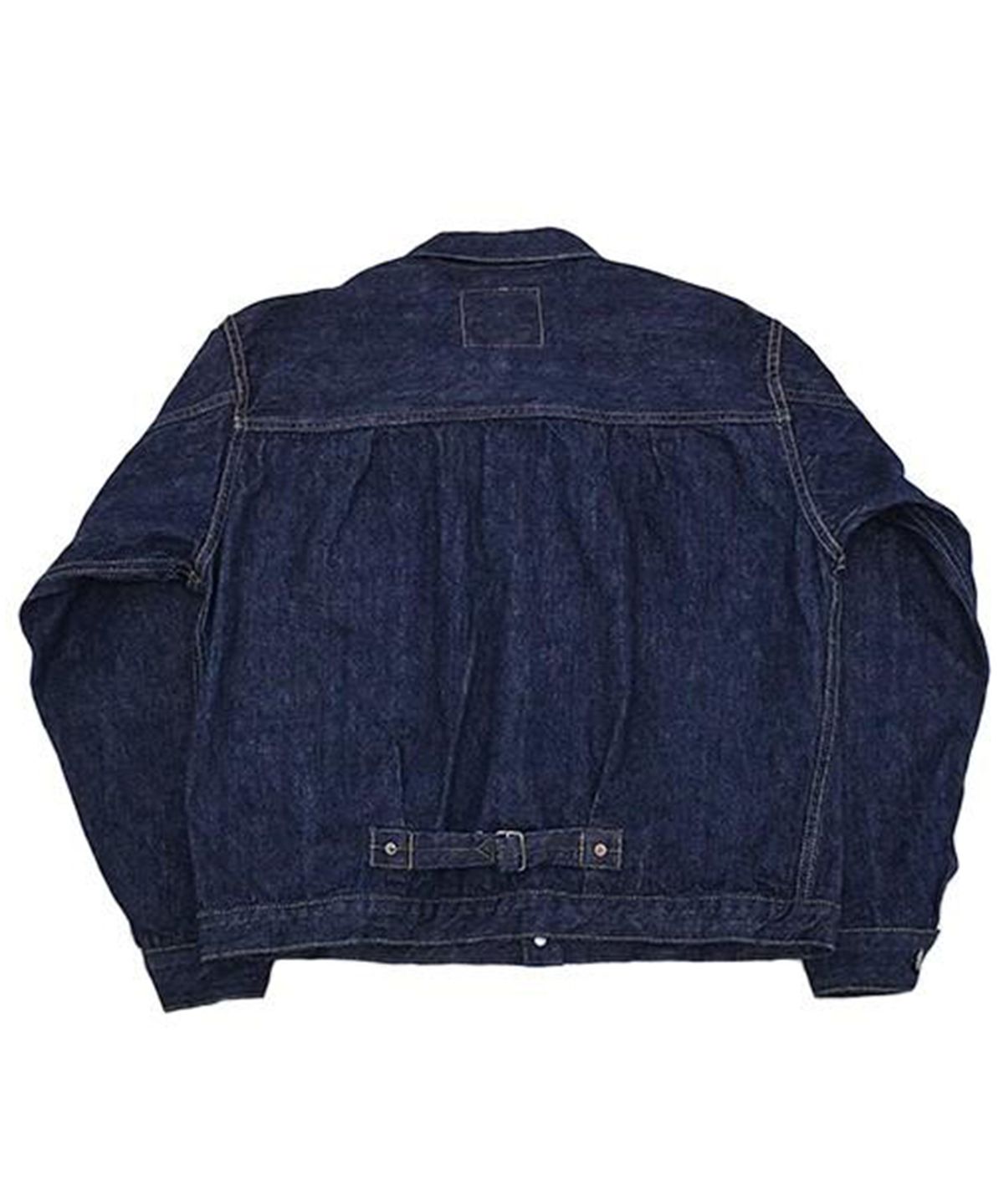 오어슬로우(ORSLOW) TYPE1 PLEATED FRONT DENIM BLOUSE - ONE WASH