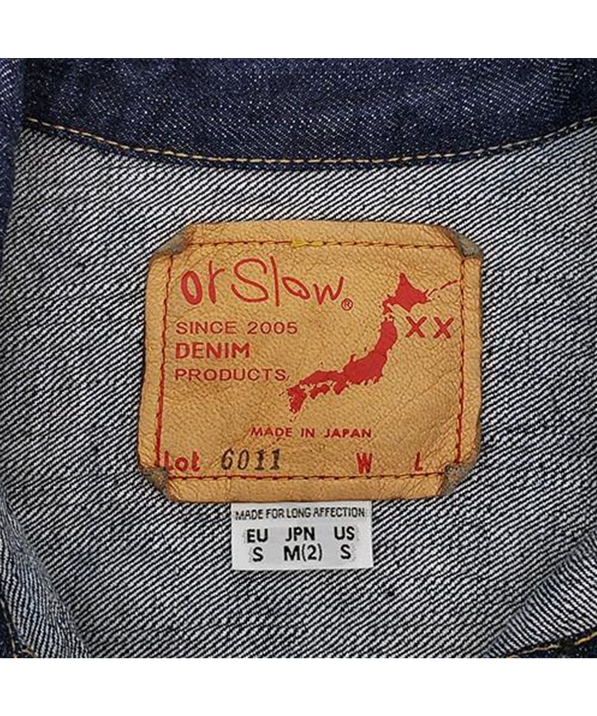 오어슬로우(ORSLOW) TYPE1 PLEATED FRONT DENIM BLOUSE - ONE WASH