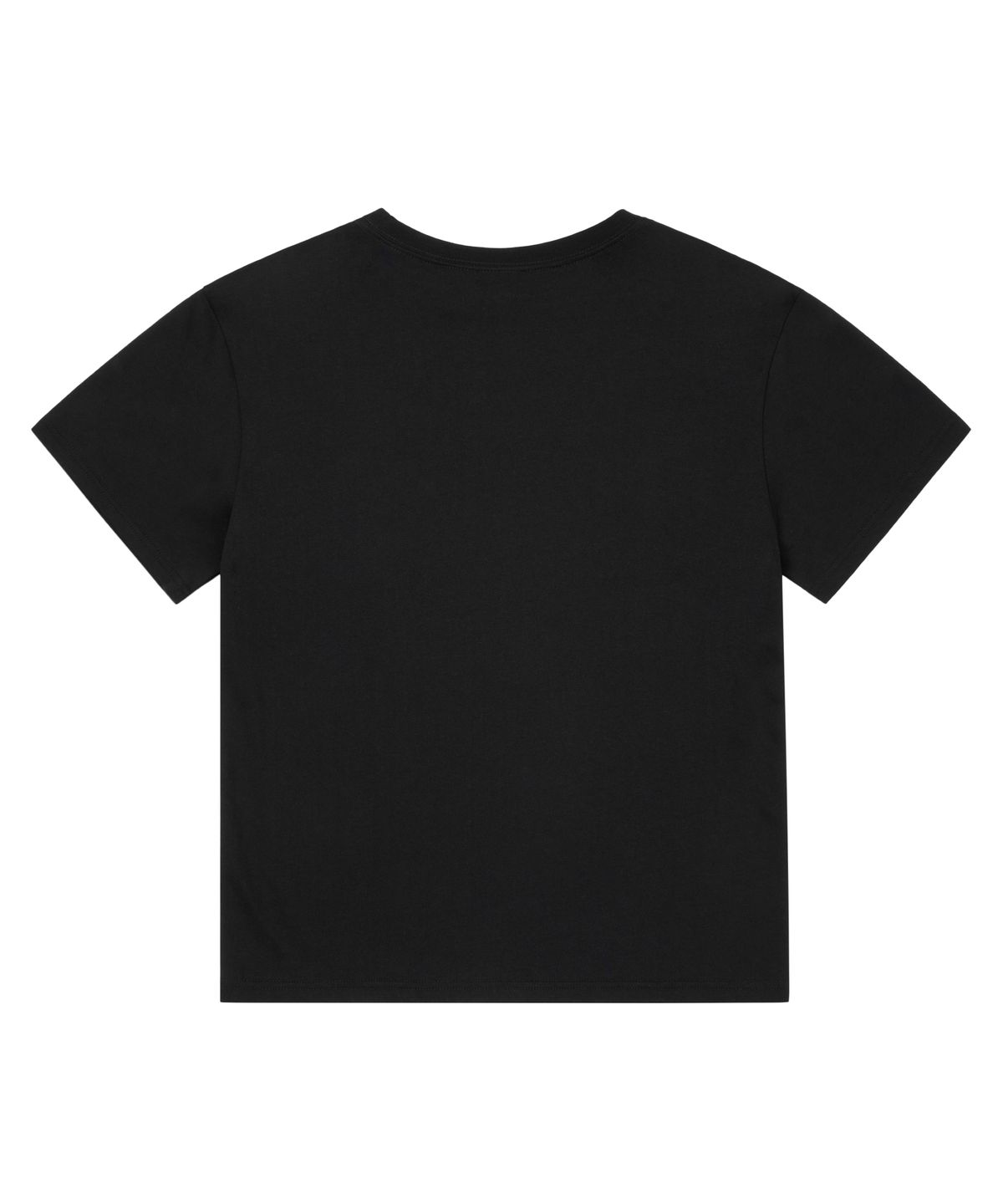 아캄(AAKAM) Mosaic Cross Half Top (Black)