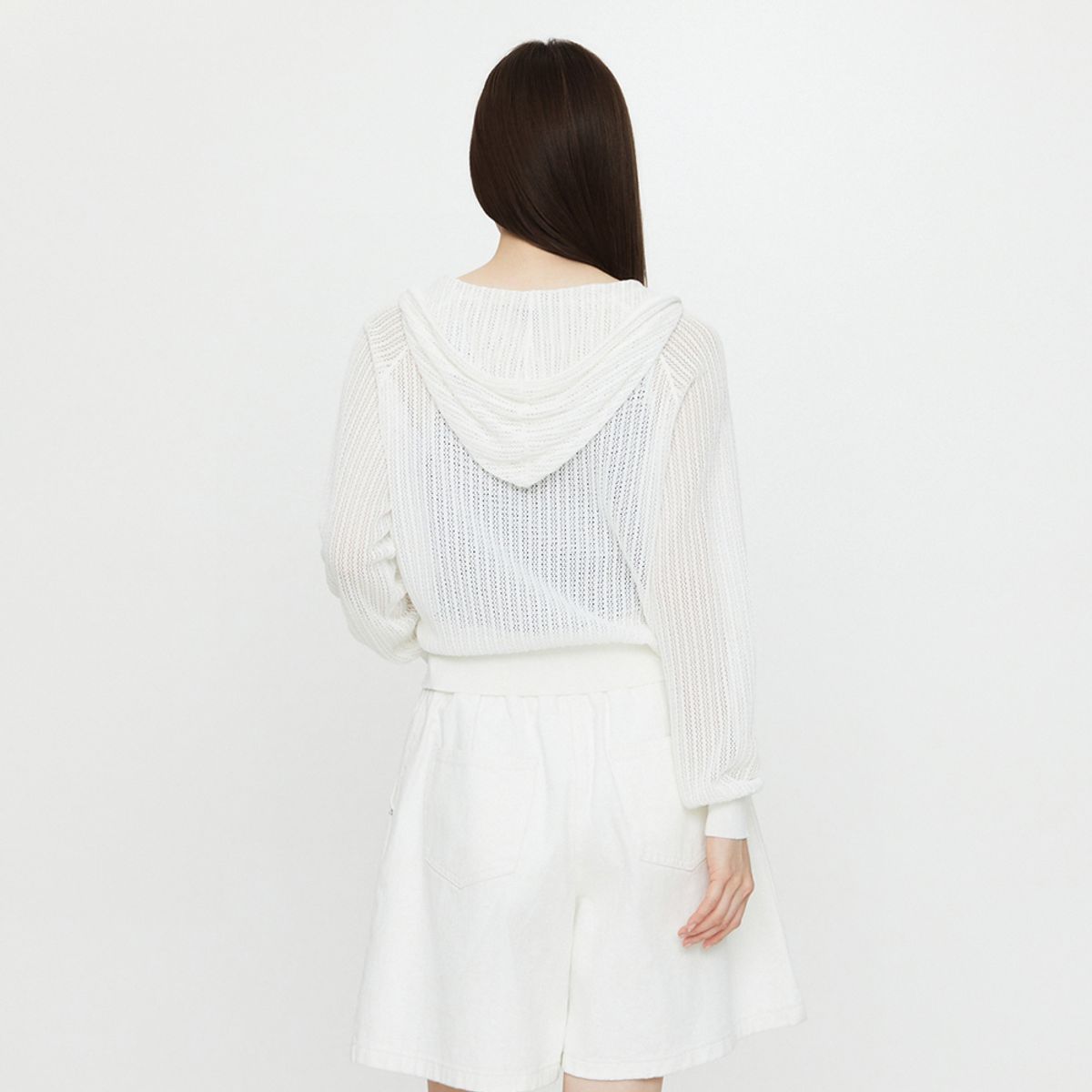랩(LAP) 네트조직 후드가디건 AS2KG561