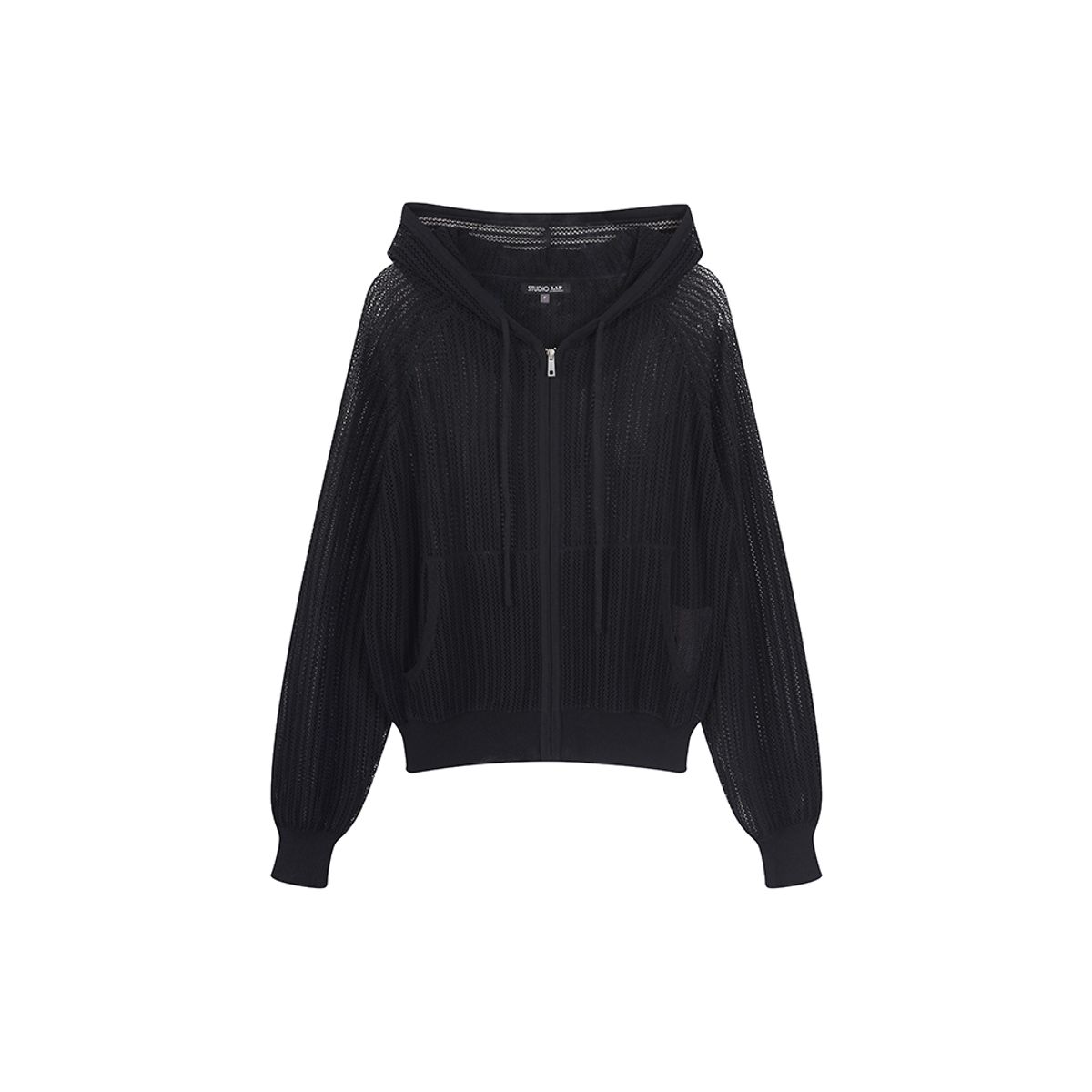 랩(LAP) 네트조직 후드가디건 AS2KG561