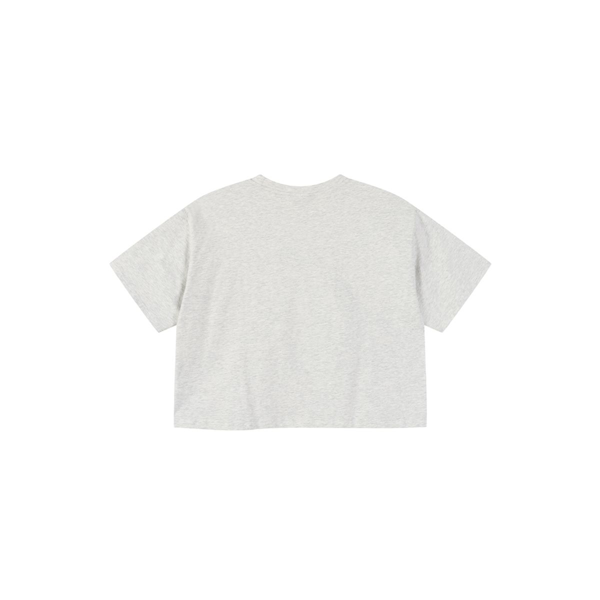 랩(LAP) 빈티지 프린팅 크롭 반팔 티셔츠 AS2CT470