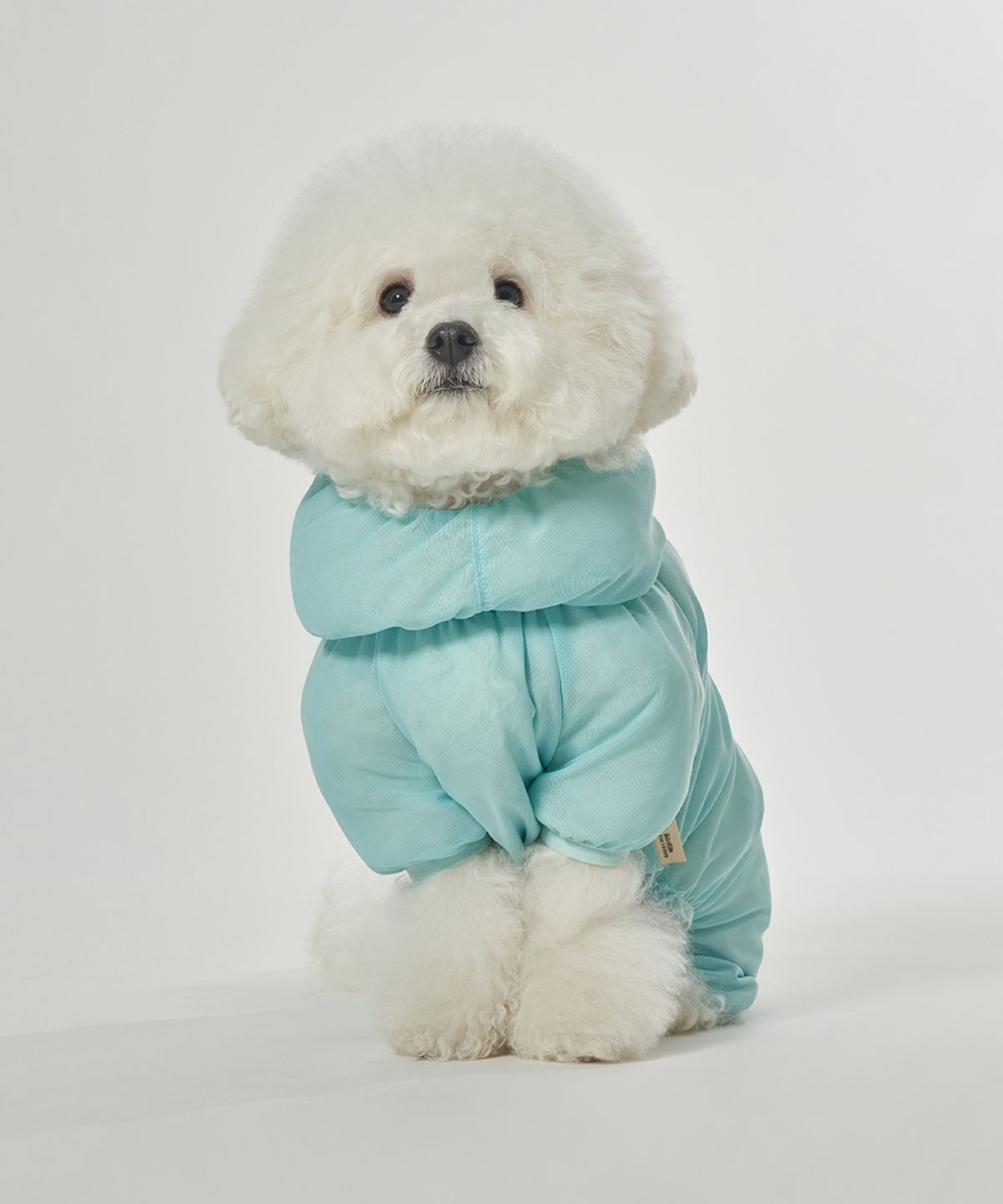 베일리(BAILEY) 강아지 여름 해충 진드기방지 쿨링 버그가드 메쉬 올인원 민트