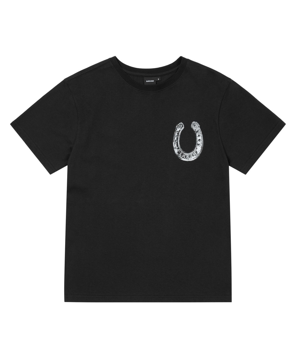 아캄(AAKAM) Rodeo Saloon Half Top (Black)
