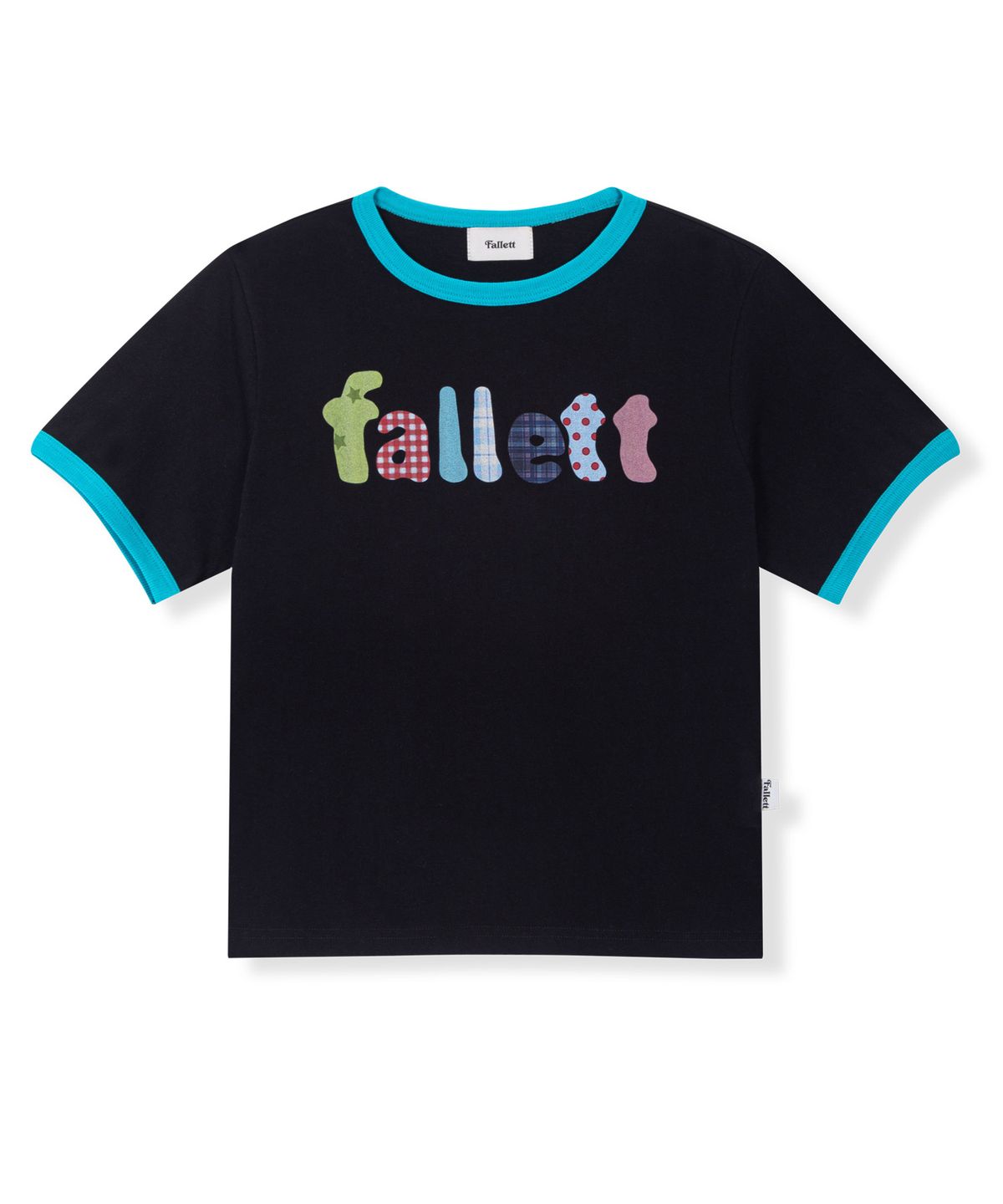 팔렛(FALLETT) 링거티셔츠 블랙