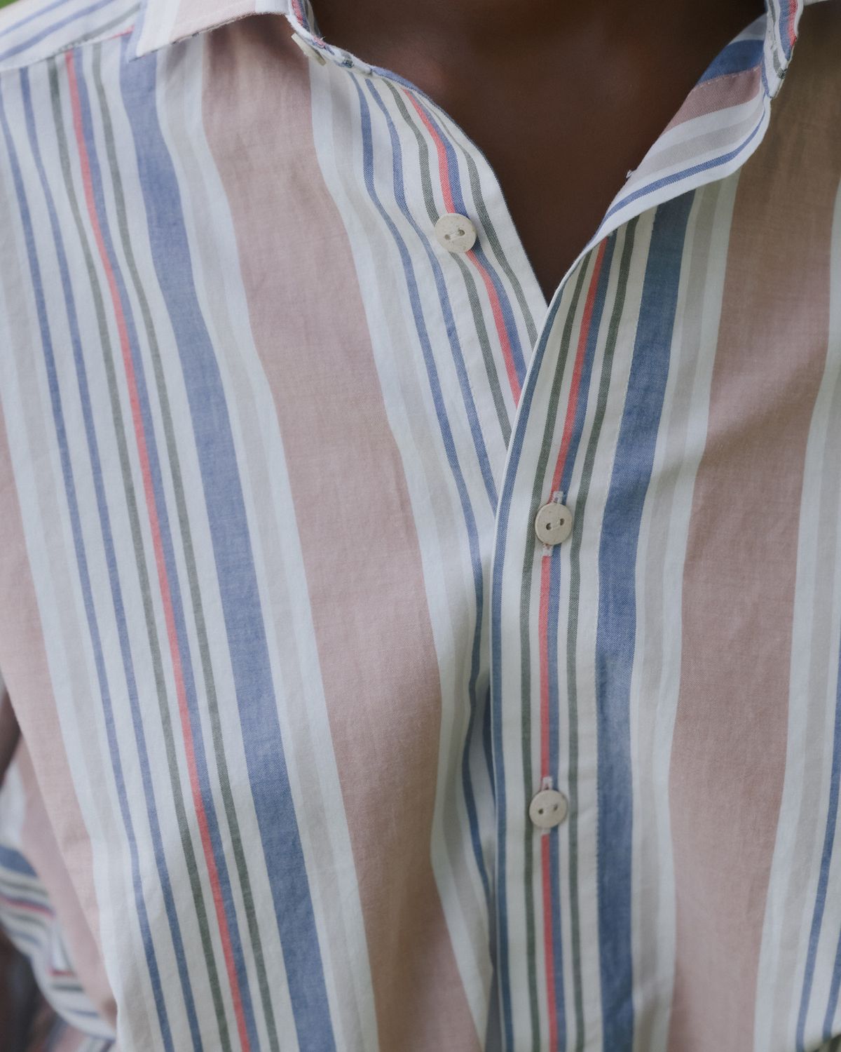 베이스레인지(BASERANGE) CLAUDE SHIRT (ORGANIC COTTON POPLIN)