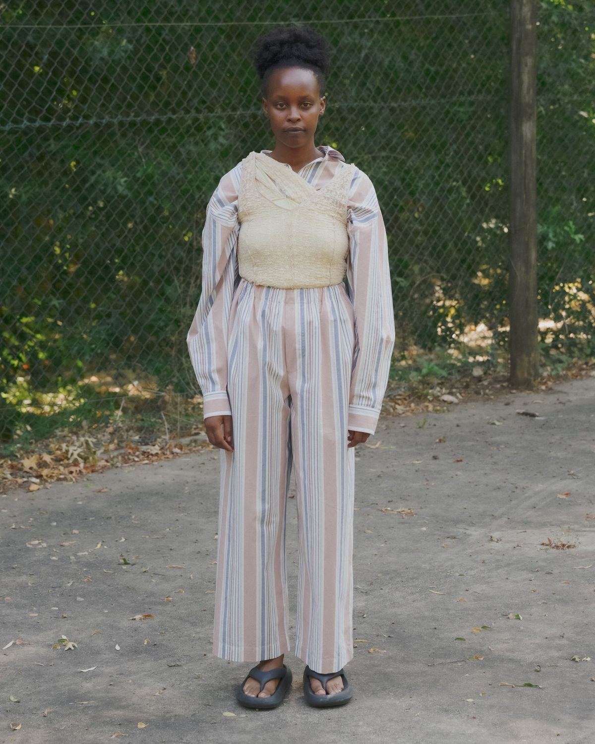베이스레인지(BASERANGE) CLAUDE SHIRT (ORGANIC COTTON POPLIN)