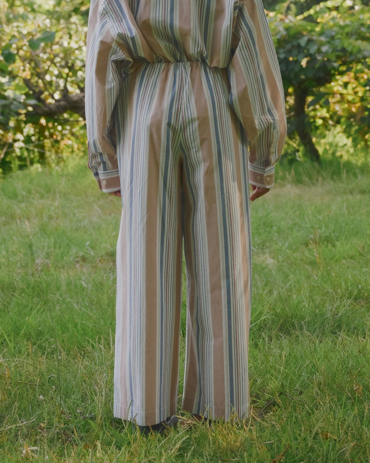 베이스레인지(BASERANGE) CLAUDE PANTS (ORGANIC COTTON POPLIN)