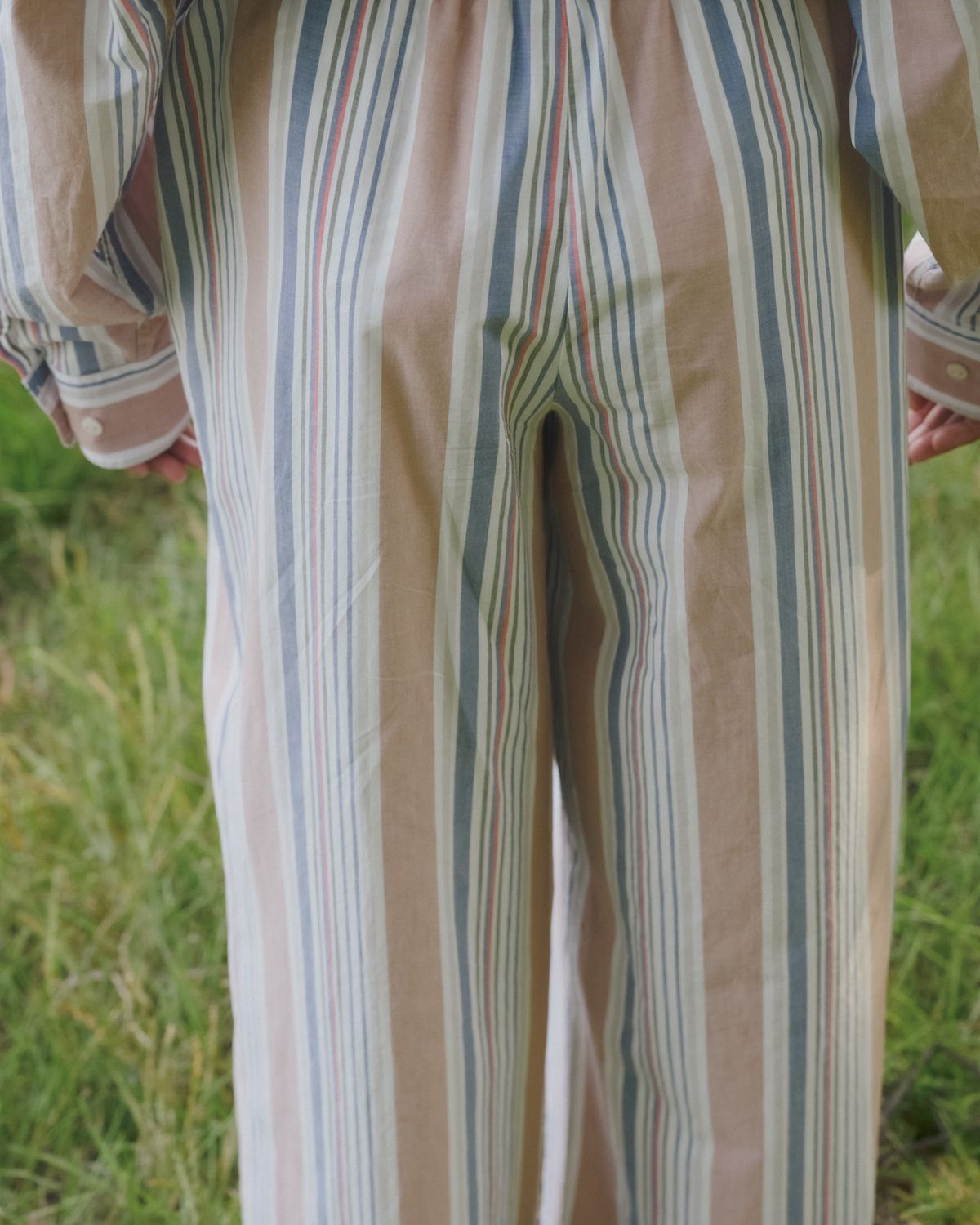 베이스레인지(BASERANGE) CLAUDE PANTS (ORGANIC COTTON POPLIN)