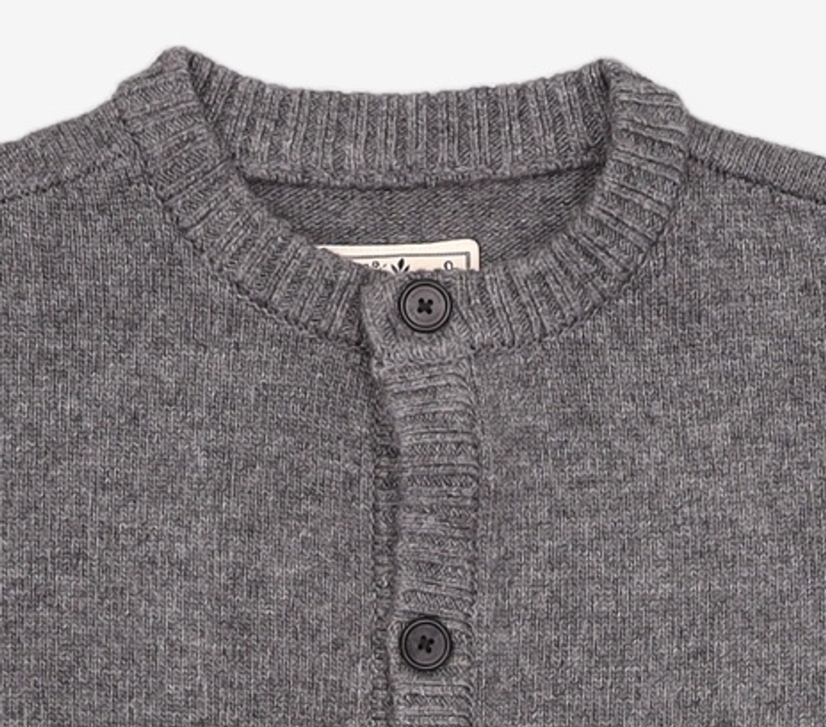 마틴플랜(MARTIN PLAN) Plan Embroidery Cardigan - GREY S