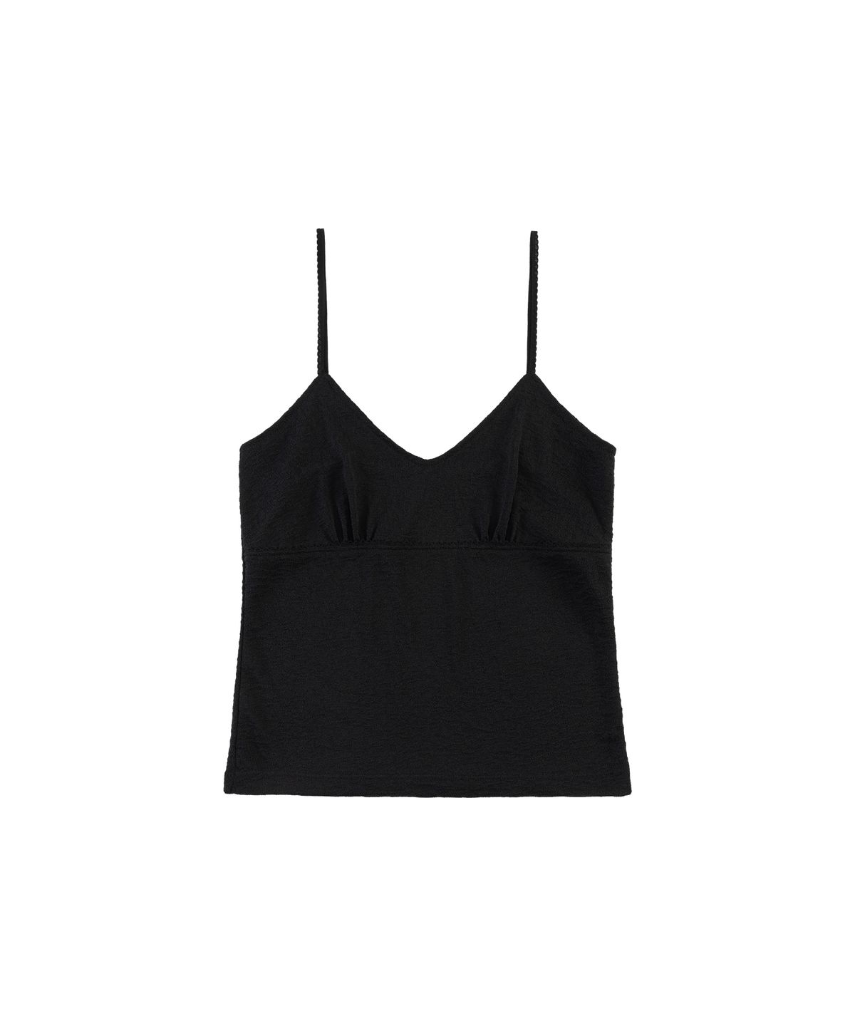 반원 아틀리에(VANONE ATELIER) A3590 레이스 슬리브리스 탑_Black