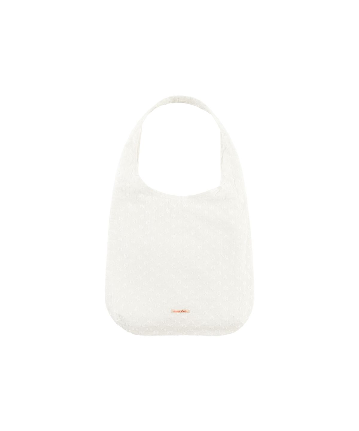 반원 아틀리에(VANONE ATELIER) B3024 자르댕 에크루 레이스 호보백