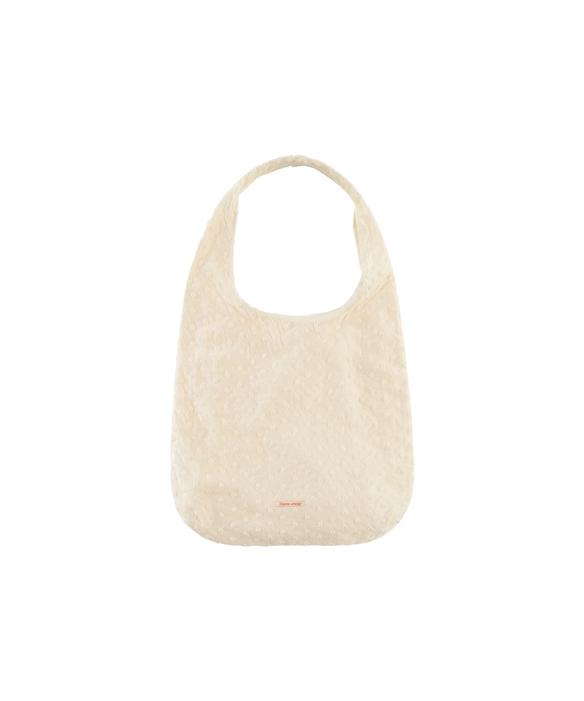 반원 아틀리에(VANONE ATELIER) B3025 자르댕 레이스 호보백_Cream