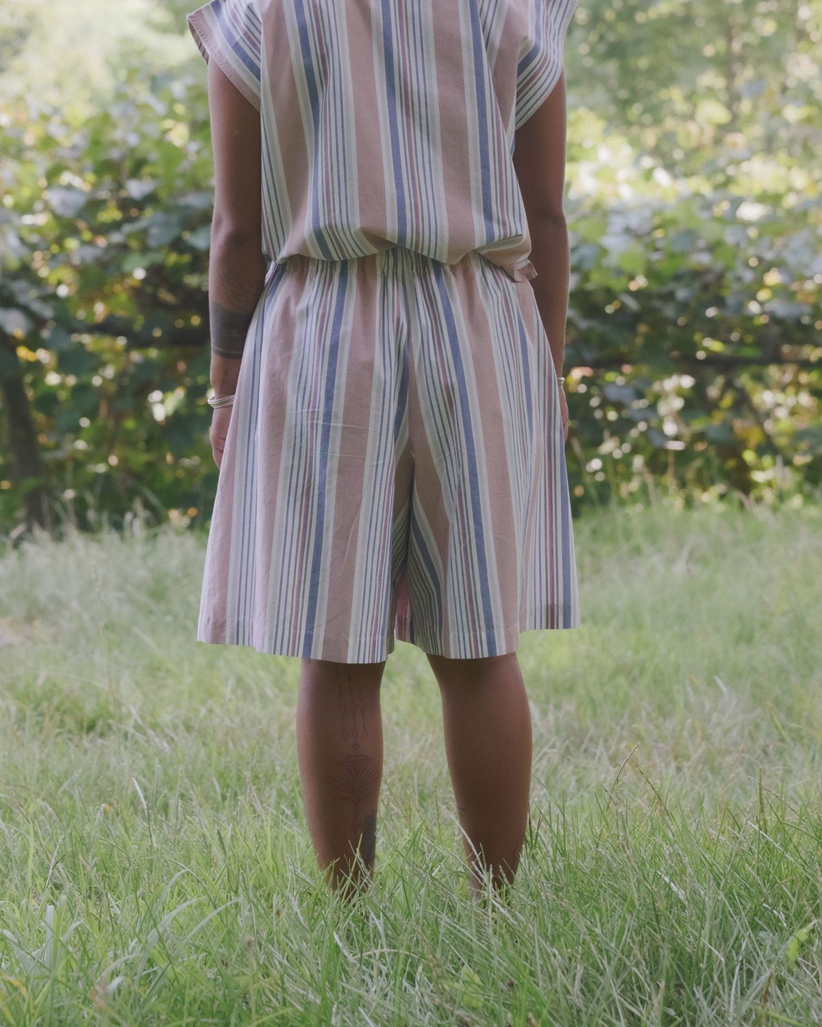 베이스레인지(BASERANGE) CLAUDE SHORTS (ORGANIC COTTON POPLIN)