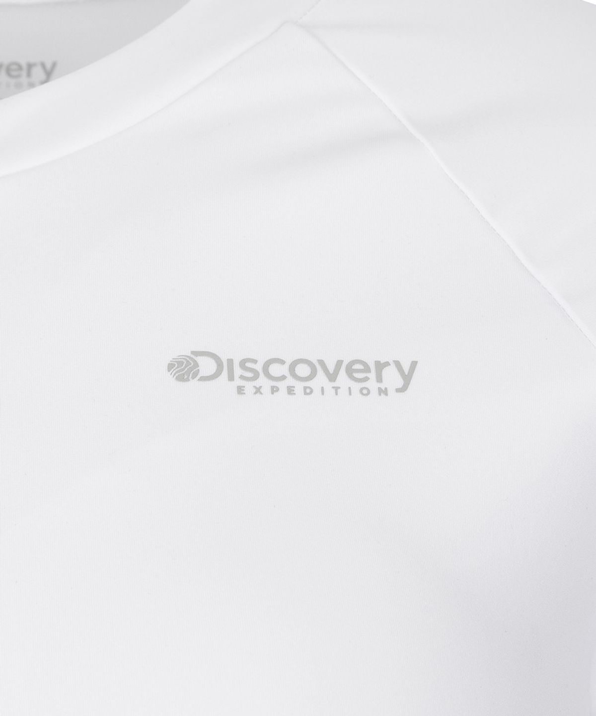 디스커버리 익스페디션(DISCOVERY EXPEDITION) 여성 풀집업 크롭 래쉬가드 (WHITE)