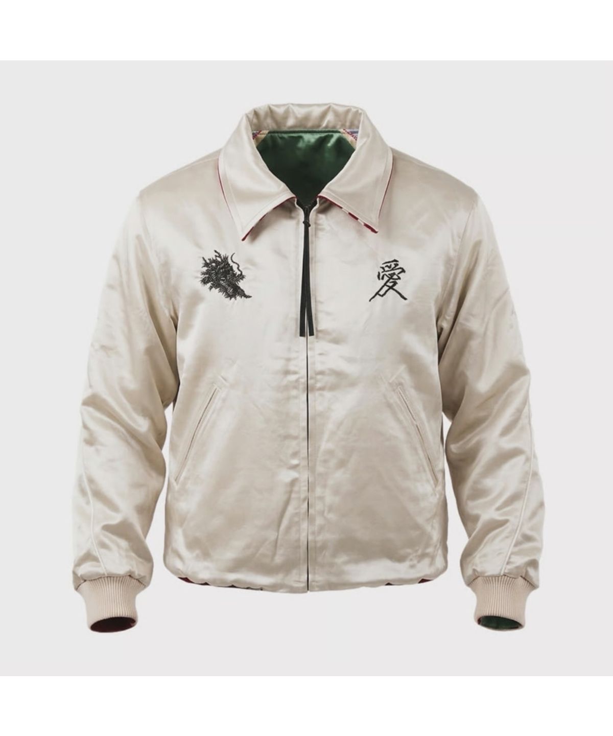 마이너스(MINUS) x A PUZZLING HOME Souvenir Love Jacket(TWO FACE) - OFF