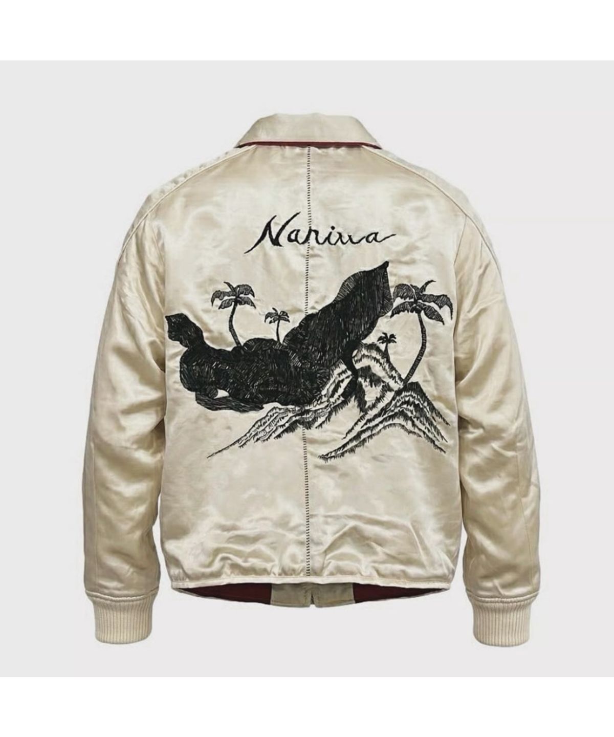 마이너스(MINUS) x A PUZZLING HOME Souvenir Love Jacket(TWO FACE) - OFF