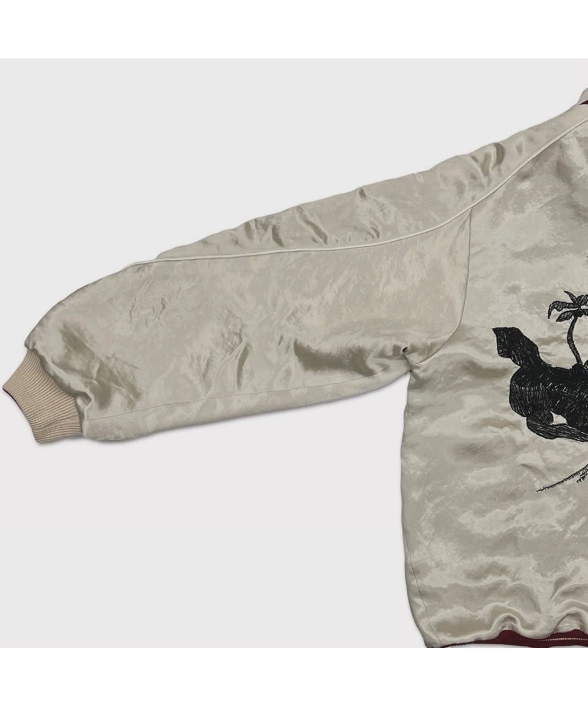 마이너스(MINUS) x A PUZZLING HOME Souvenir Love Jacket(TWO FACE) - OFF
