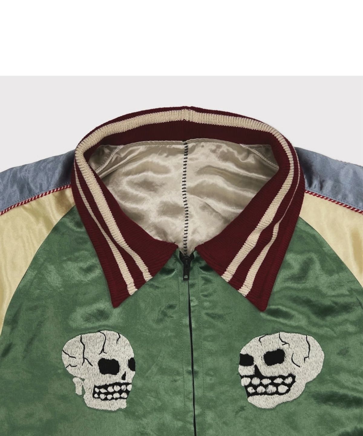 마이너스(MINUS) x A PUZZLING HOME Souvenir Love Jacket(TWO FACE) - OFF