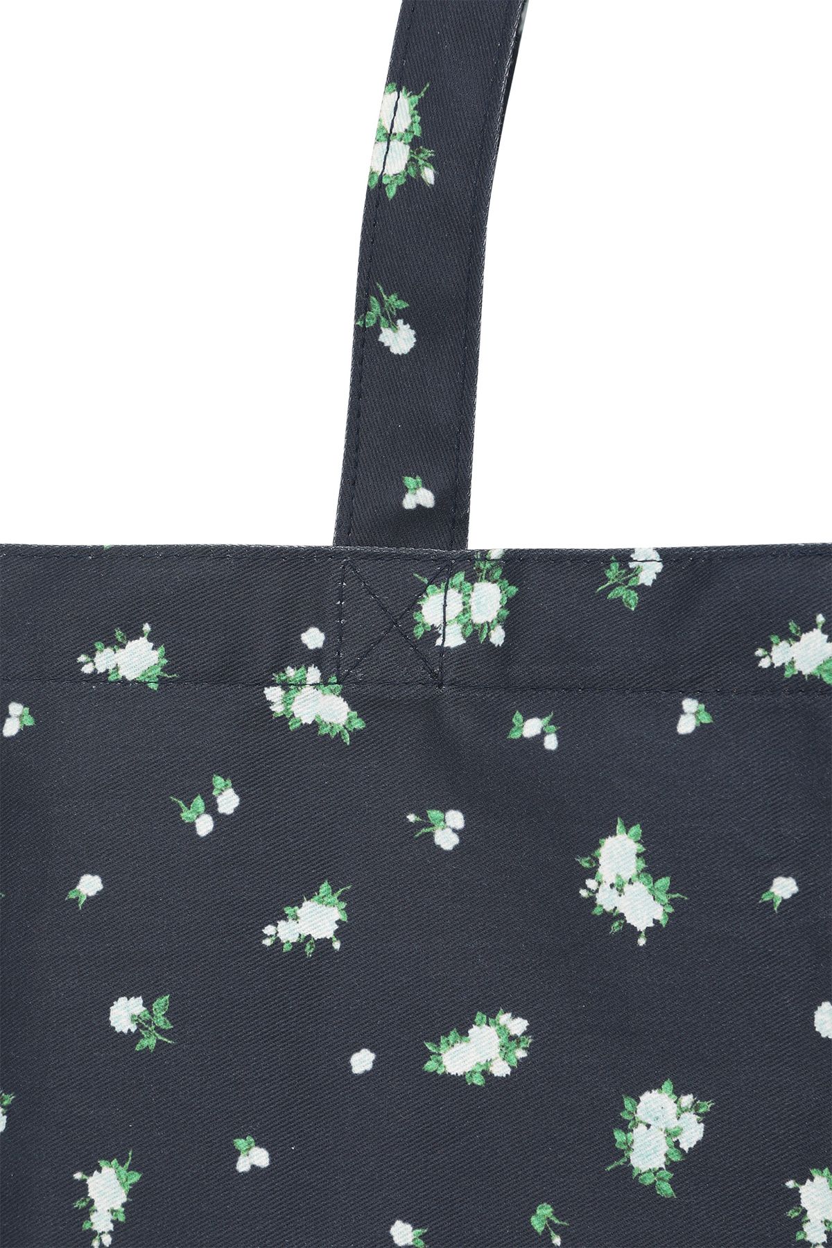 다이닛(DEINET) FLOWER SHOULDER BAG IN NAVY