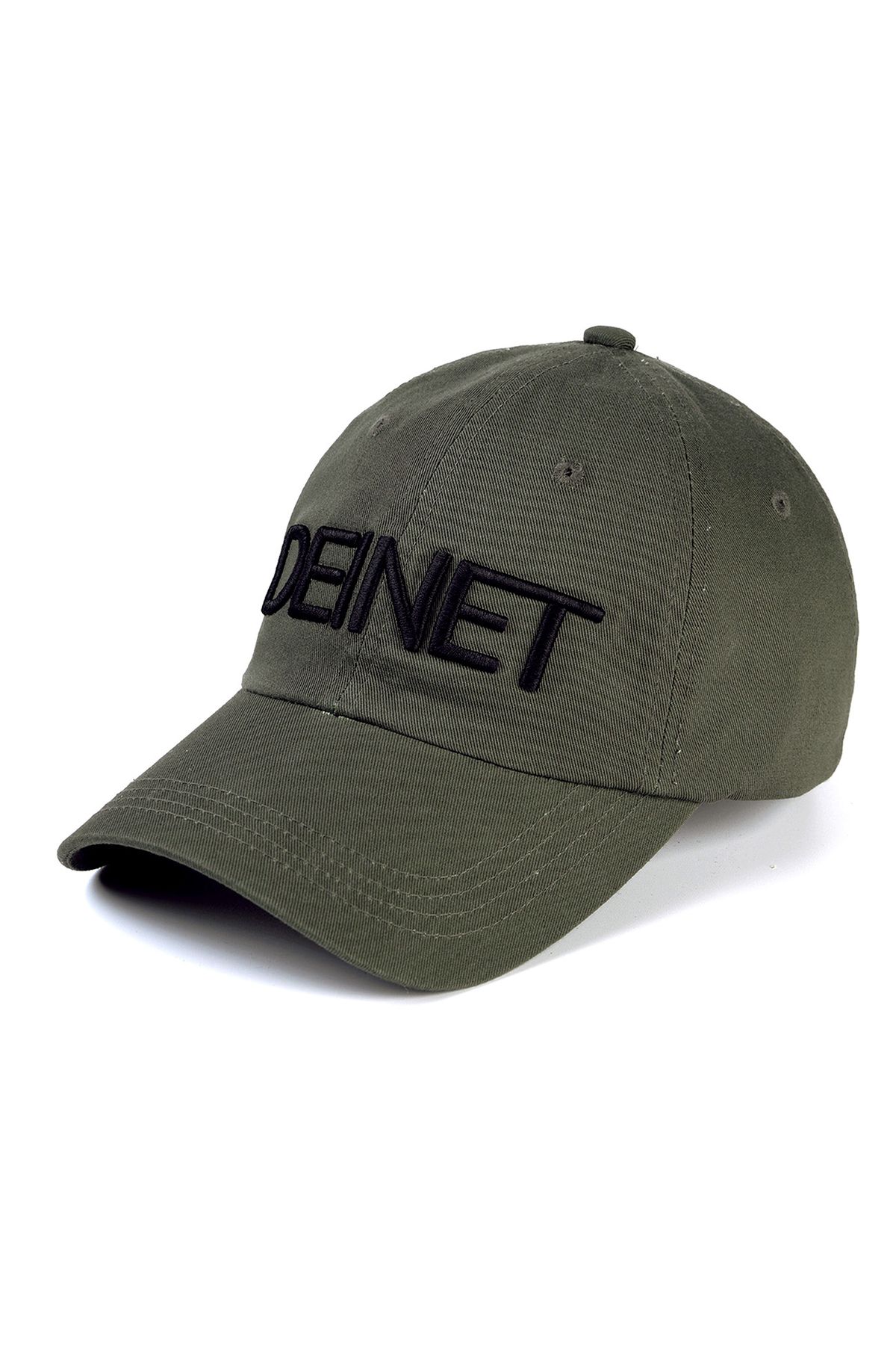 다이닛(DEINET) DEINET LOGO CAP IN KHAKI