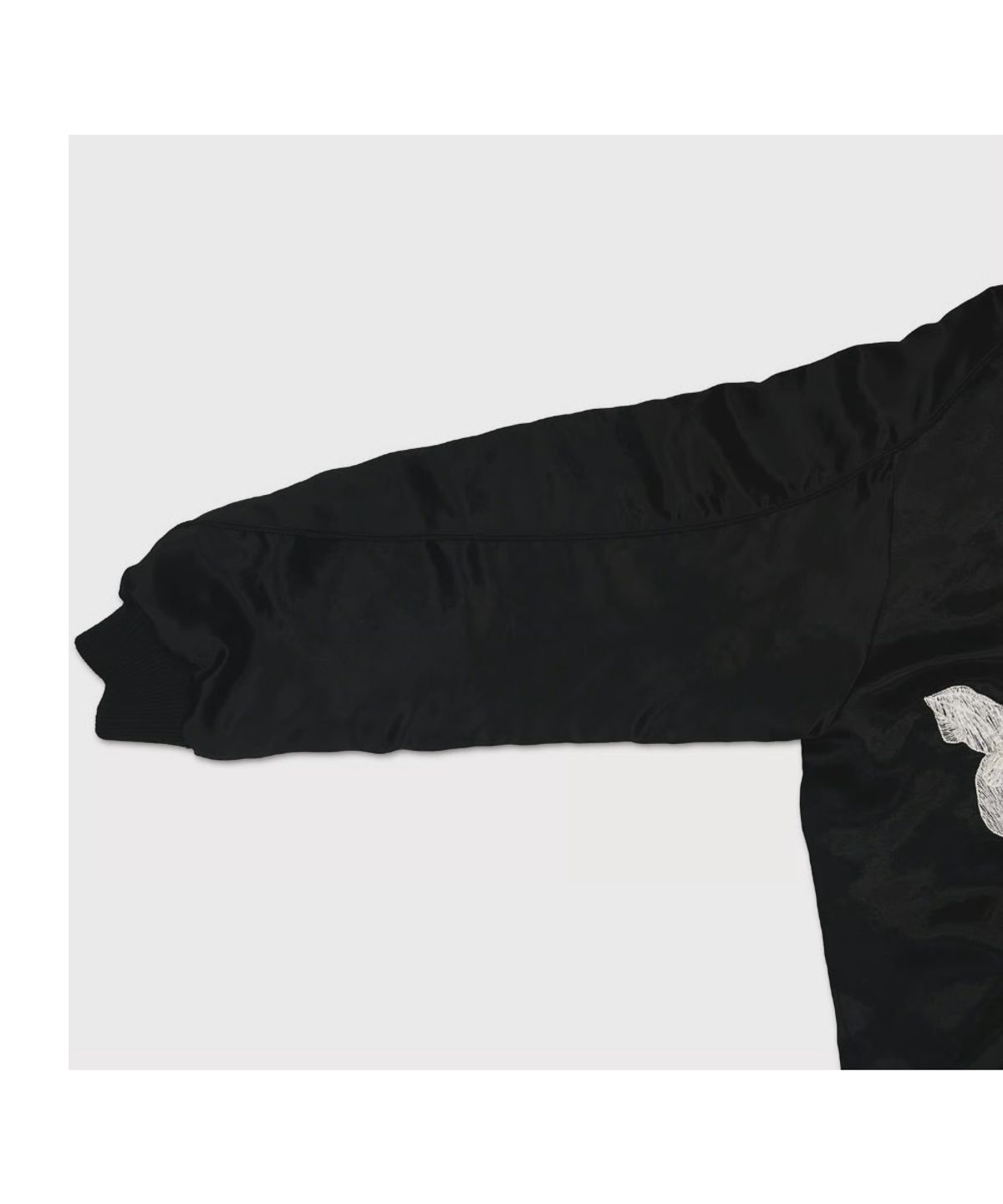 마이너스(MINUS) x A PUZZLING HOME Souvenir Love Jacket(TWO FACE) - BLACK