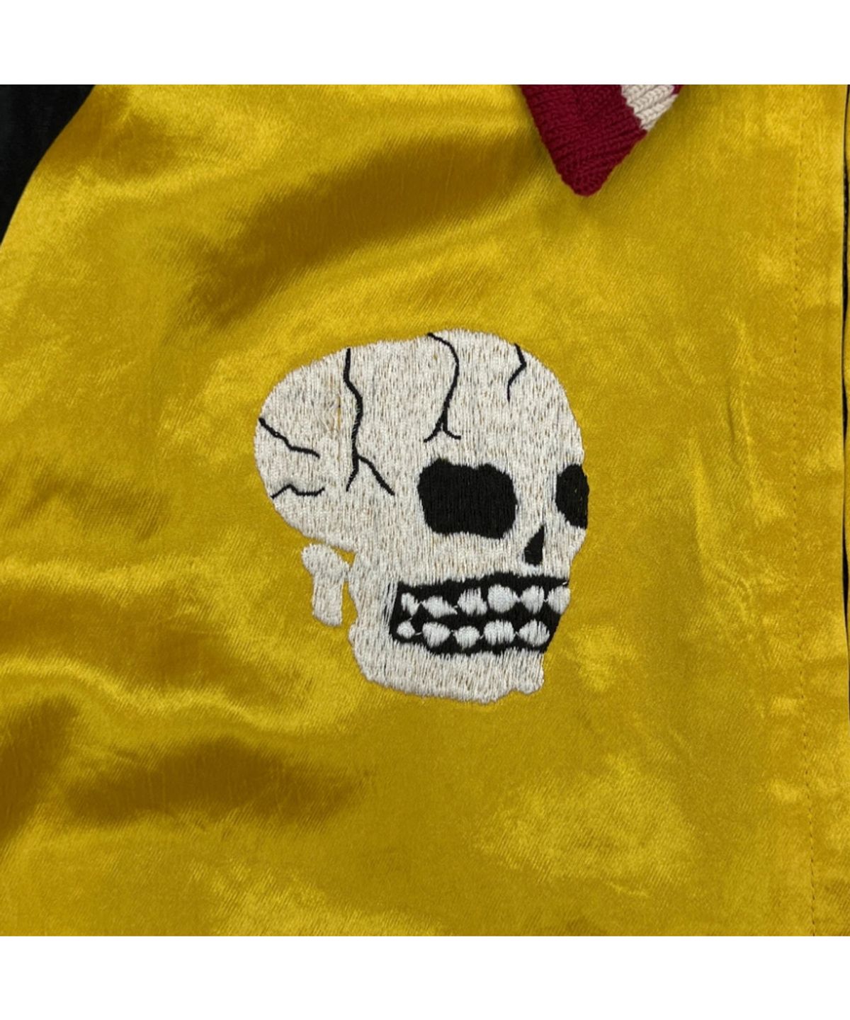 마이너스(MINUS) x A PUZZLING HOME Souvenir Love Jacket(TWO FACE) - BLACK