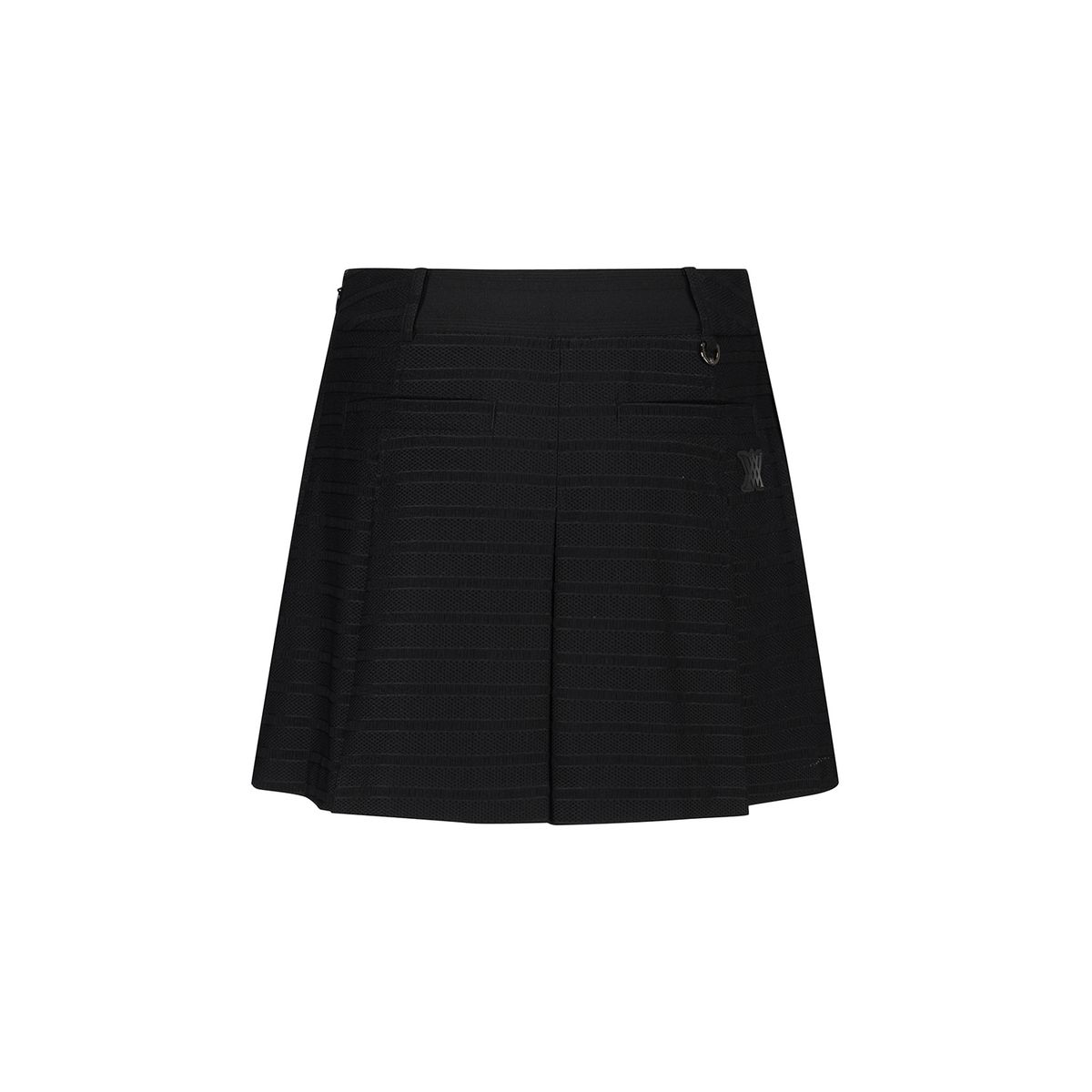 어뉴골프(ANEW GOLF) WOMEN JACQUARD PANTS SKIRT_BK