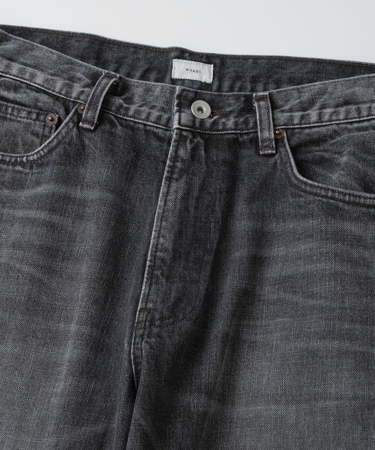 와기(WHAGI) Vintage XX Regular Denim (Vintage Black)