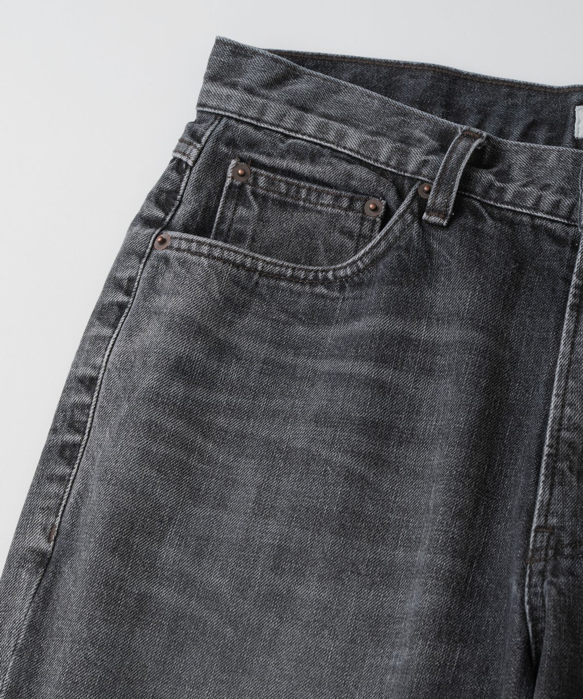 와기(WHAGI) Vintage XX Regular Denim (Vintage Black)
