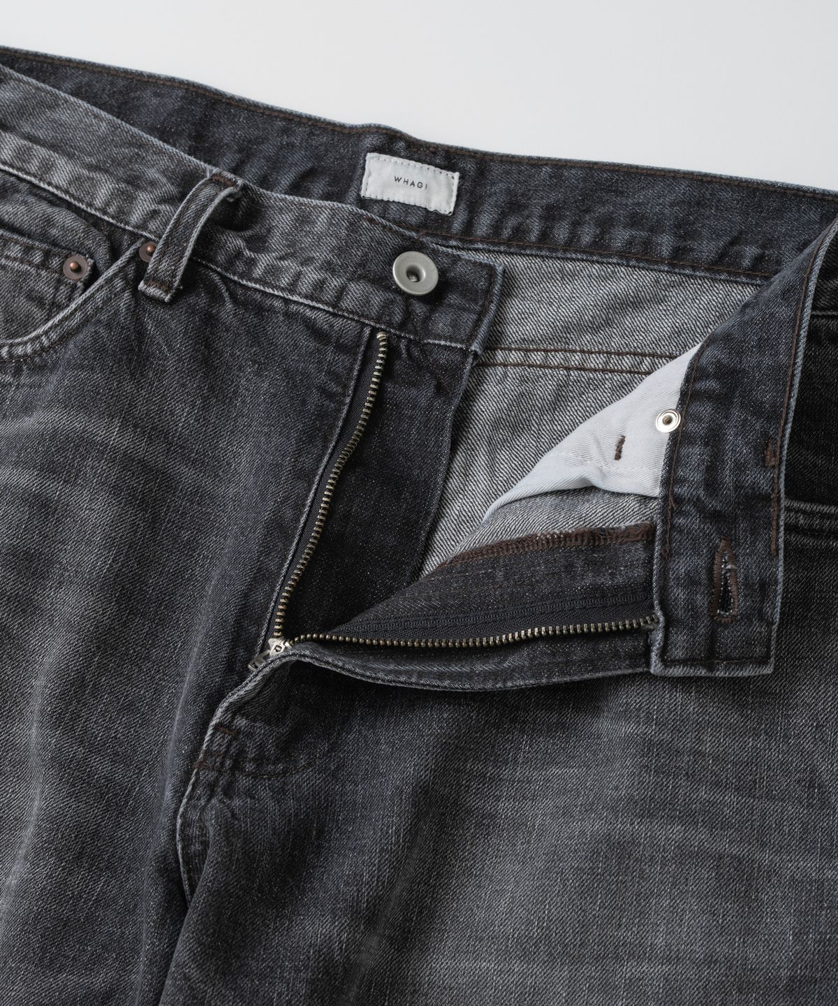 와기(WHAGI) Vintage XX Regular Denim (Vintage Black)